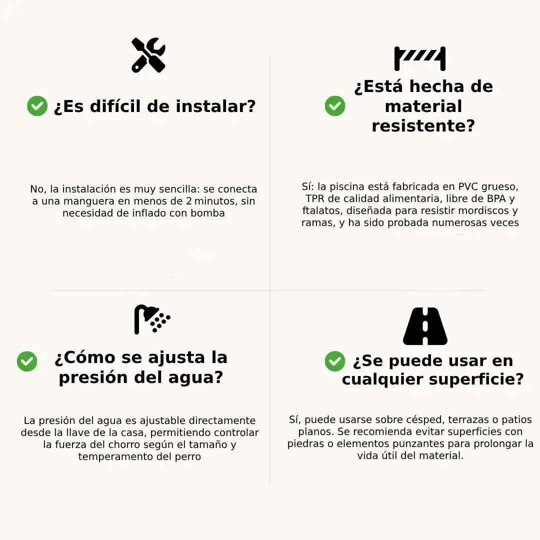 AquaSplash™ La alfombra aspersora que mantiene a tu perro fresco, feliz y protegido del calor… sin esfuerzo. (ENVÍO GRATUITO a toda España)
