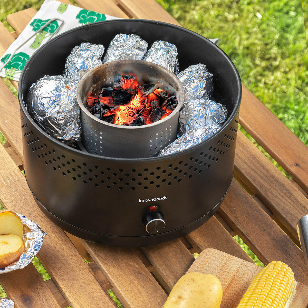 STEAK MASTER™ - Conviértete en el único de tu edificio que puede hacer barbacoas sin humo, sin líos y sin necesitar un jardín. (Oferta Pre-Verano)