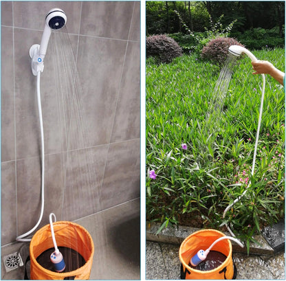 AquaLisse™ – La ducha portátil que te permite bañarte con presión y comodidad donde quieras. (Incluye GRATIS todo los complementos (Valorados en 40 euros).