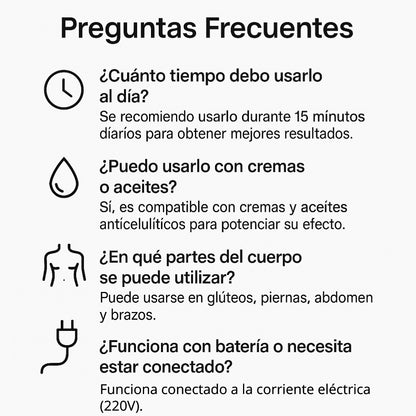 CeluliTech™ -  Elimina la celulitis y reafirma tu piel desde casa. *(Oferta Pre-Verano) +Envío GRATIS.