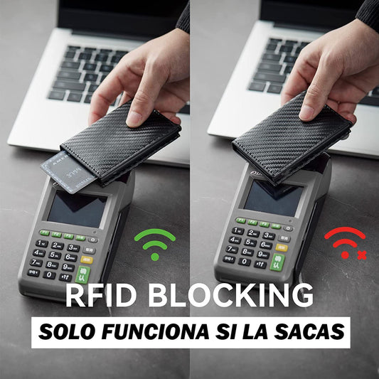 RFID WALLET - La cartera futurista que bloquea los robos