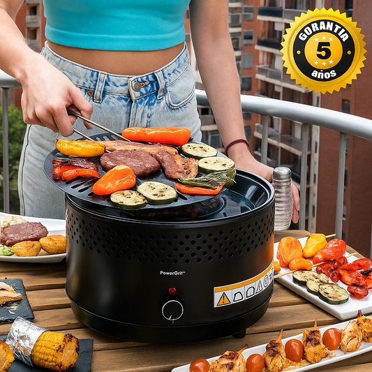 STEAK MASTER™ - Conviértete en el único de tu edificio que puede hacer barbacoas sin humo, sin líos y sin necesitar un jardín. (Oferta Pre-Verano)