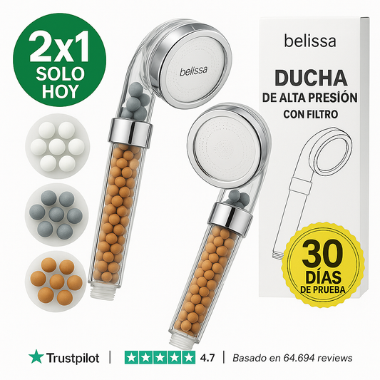 1 + 1  GRATIS Belissa™ – La ecoducha que convierte tu baño en un spa relajante cada día en casa (+ Envío Gratis en España)