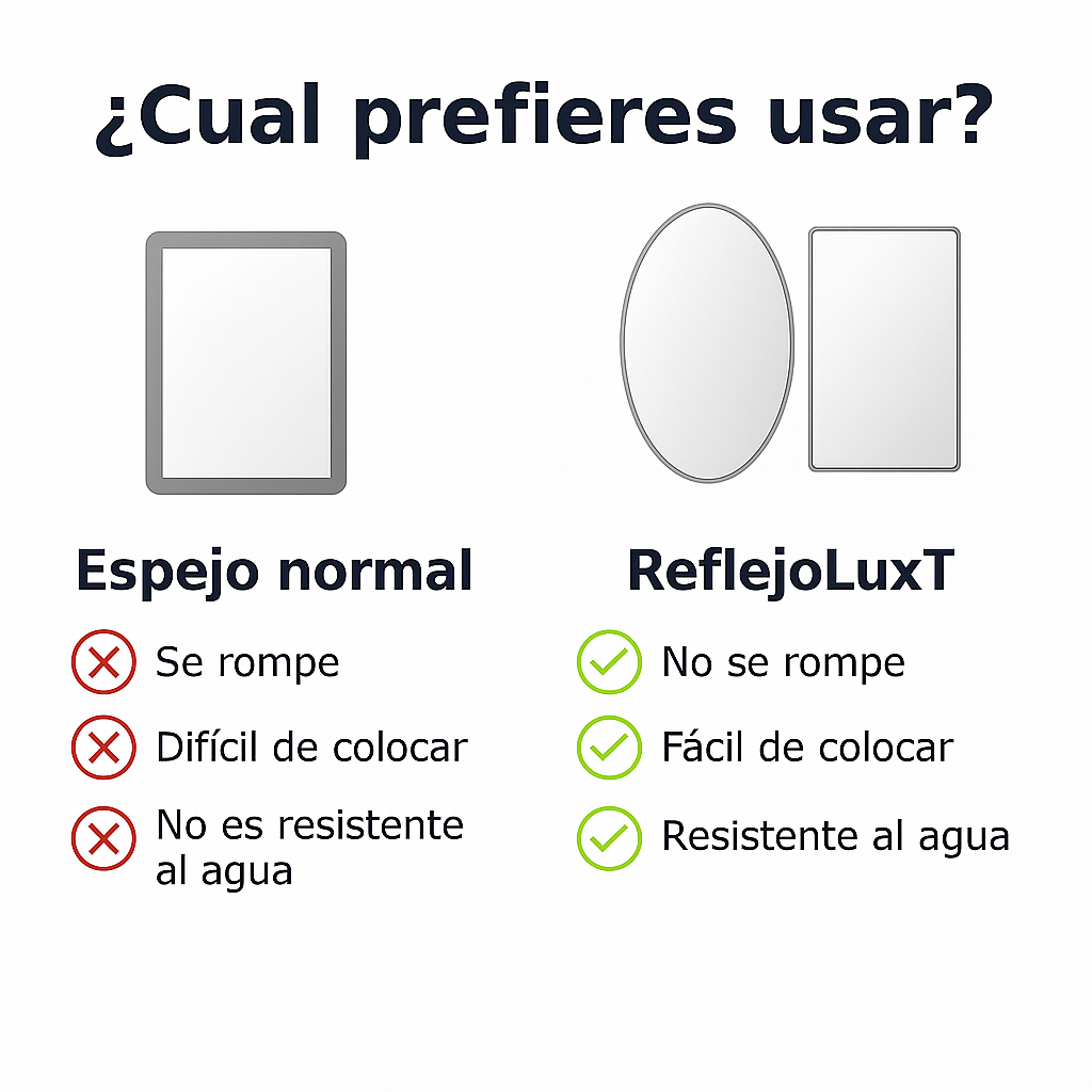 1 +1 GRATIS | ReflejoLux™ – Crea tu rincón de belleza este verano: llévate 2 espejos y solo pagas 1. (+Envío GRATIS)