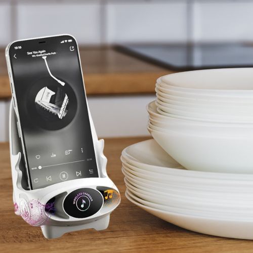 Wireless MiniChair™ - Ahora no ensuciarás el móvil al seguir tus recetas favoritas