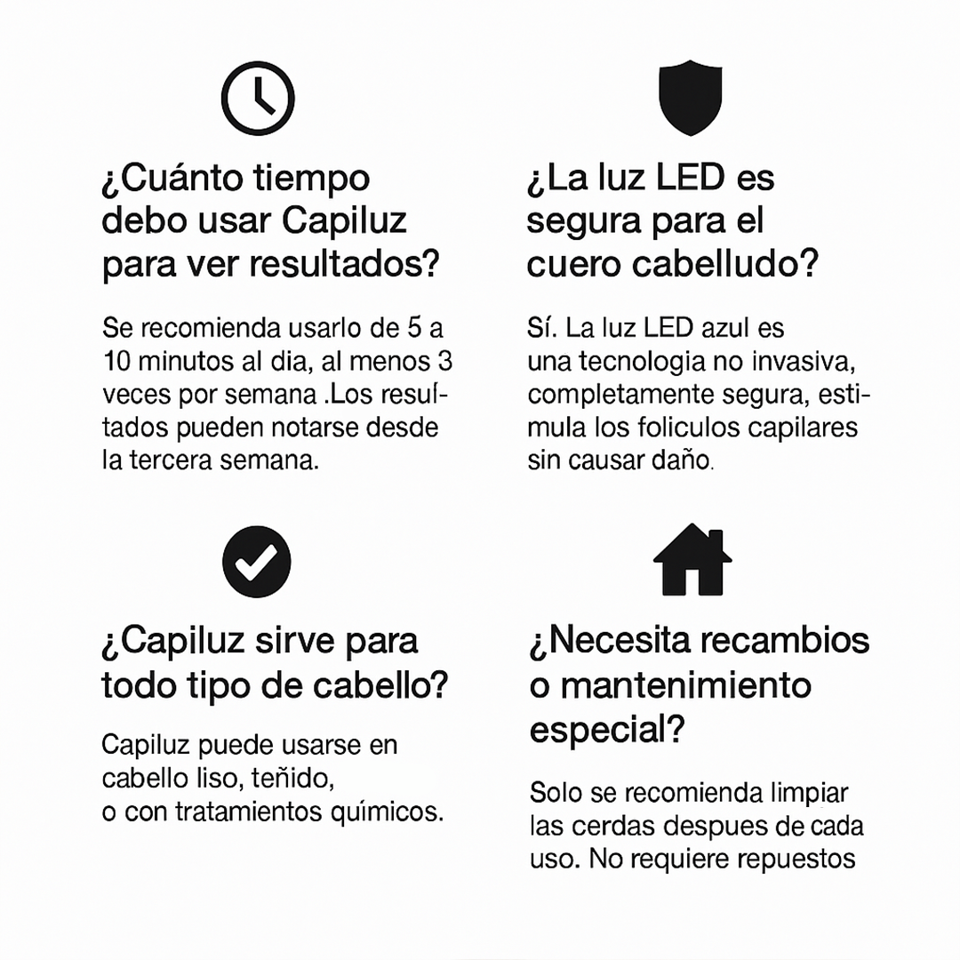 Capiluz™ – El único cepillo con luz terapéutica y nanohidratación que repara tu melena tras el verano y vuelve a poblar zonas vacías. (Incluye luz roja y azul, vibración, vapor y deposito para aceite) + Envío GRATIS
