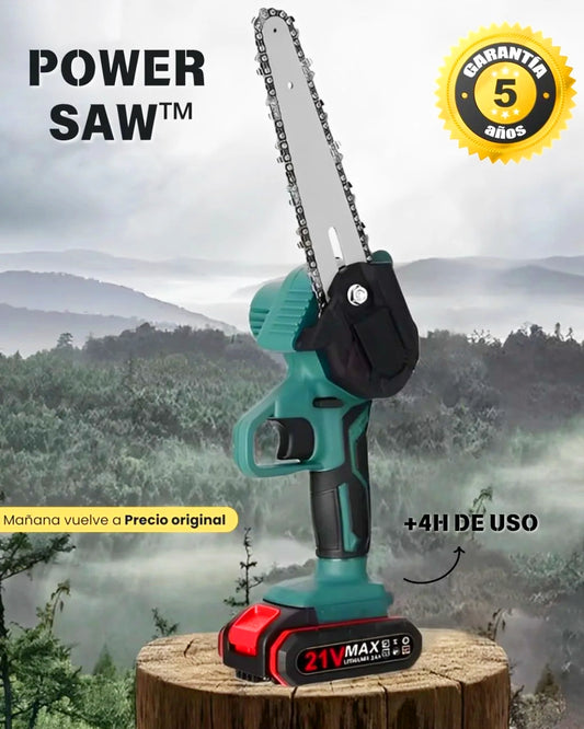 PowerSaw™ - La única sierra portátil con potencia profesional (+4h de batería).
