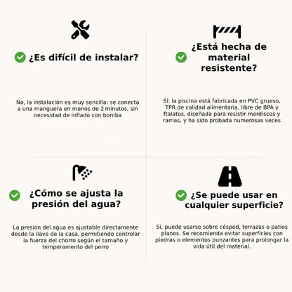 AquaSplash™ La alfombra aspersora que mantiene a tu perro fresco, feliz y protegido del calor… sin esfuerzo. (ENVÍO GRATUITO a toda España)